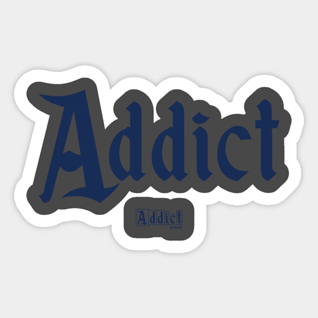 One Color Addict Sticker by addictbrand